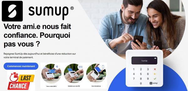 Sumup terminal de paiement