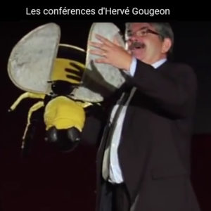 Hervé Gougeon et le bourdon
