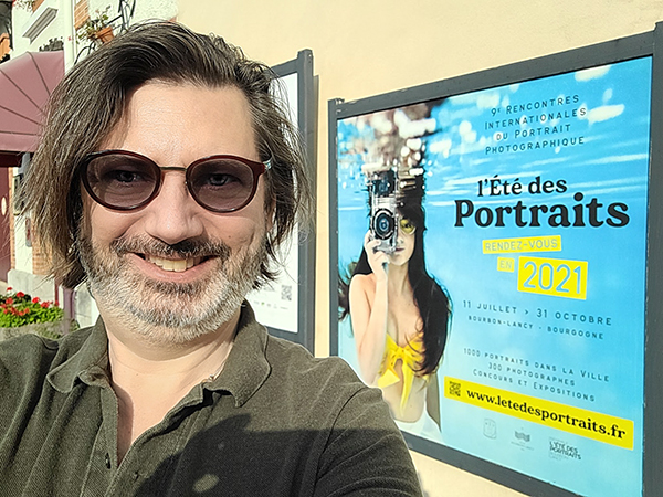 Christian de Brosses à l'Eté des Portraits 2021