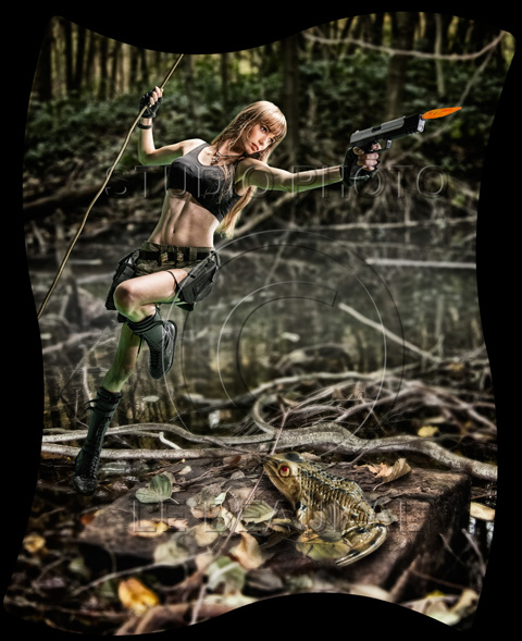 Fight in the swamps